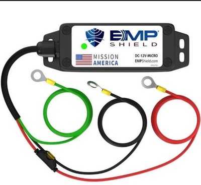 EMP Shield Micro 12 Volt EMP & Lightning Protection for Vehicles DC-12V-MICRO 