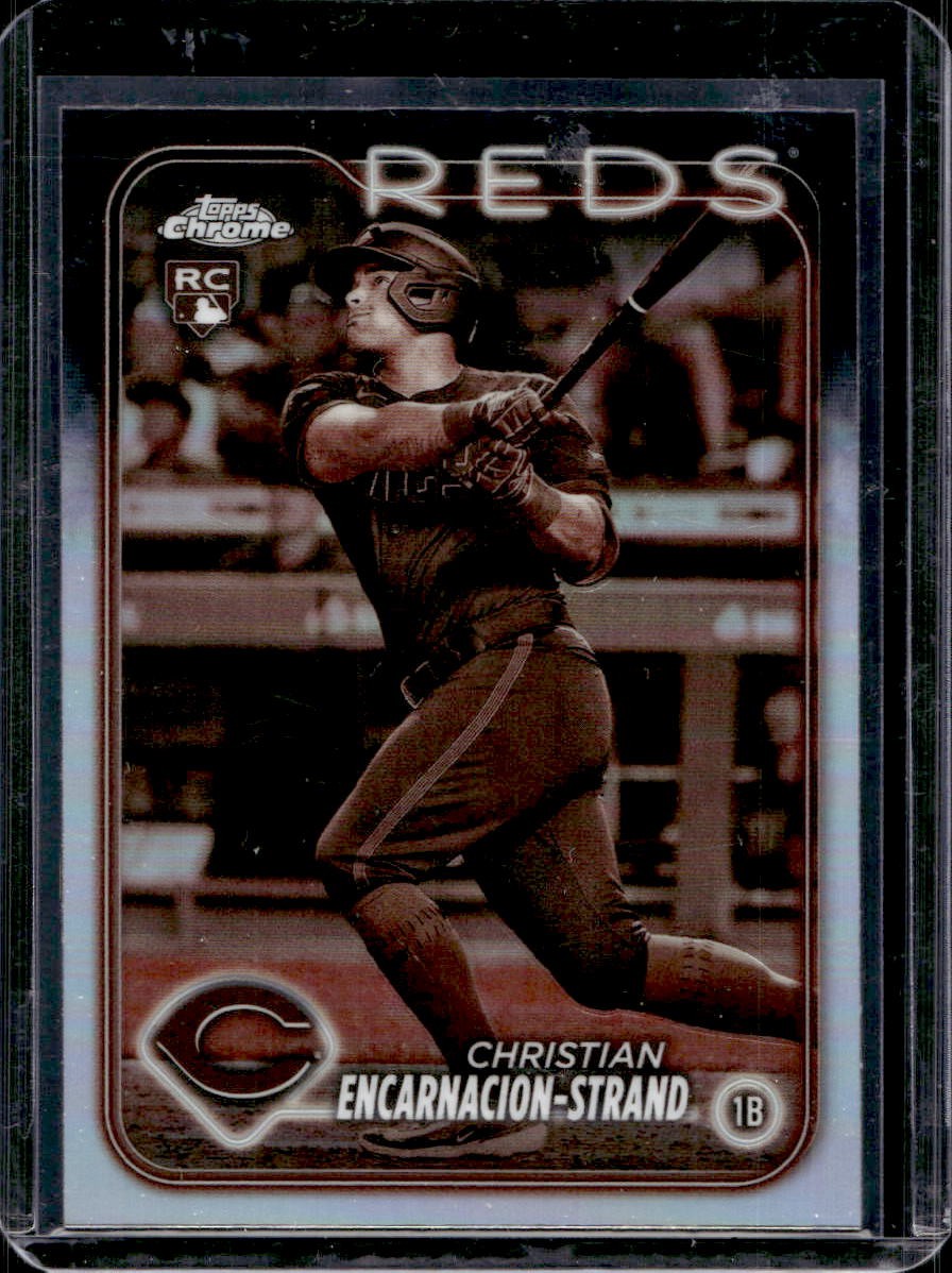 Christian Encarnacion-Strand 2024 Topps Chrome #65 Rookie Sepia