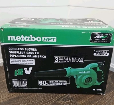 Metabo HPT RB 18DC 18V Cordless Blower Vacuum Cleaner Tool Only
