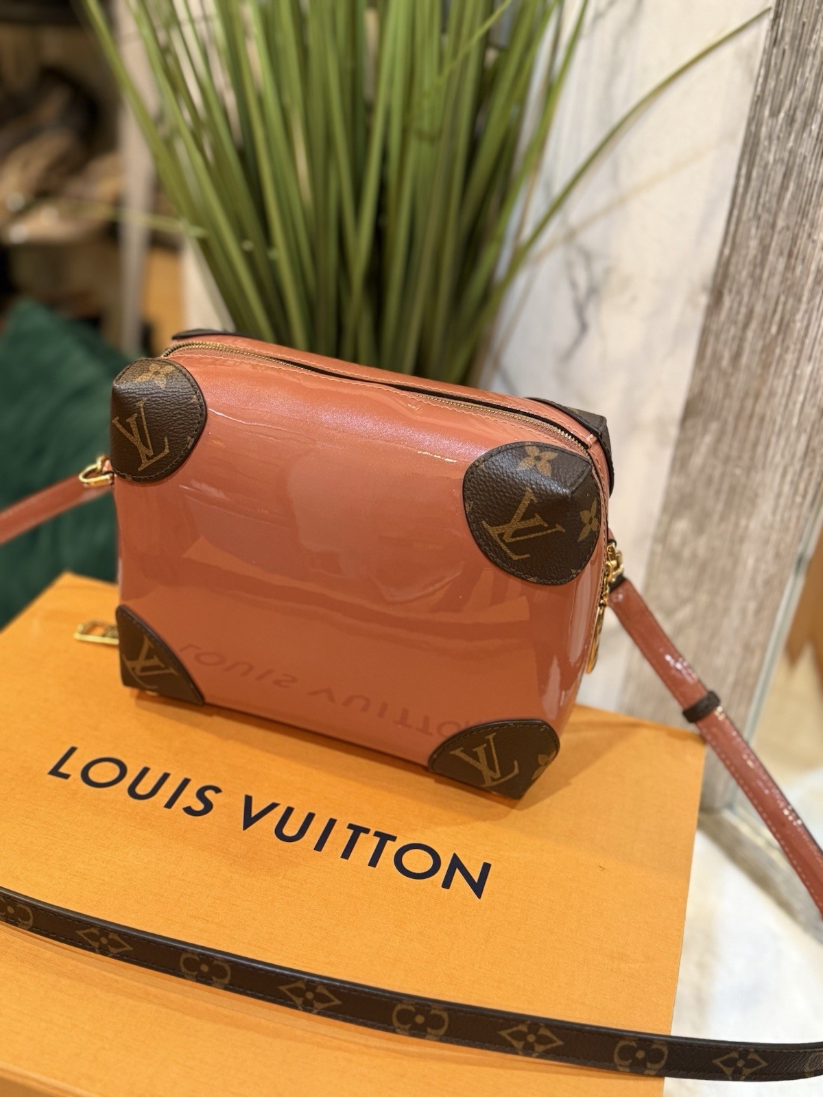 Louis Vuitton Venice Shoulder Bag  Monogram/Pink Leather/Canvas image 4