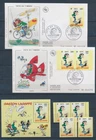XE69521 France 2001 Gaston FDC comics cartoons fine lot mixed
