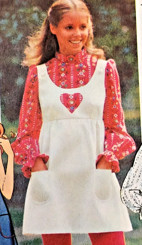 Vintage Simplicity 9776 How to Sew Misses Sz. 16 Jumper/Dress/Blouse (Year 1971) - Image 3 of 4