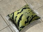 Scalamandré Tigre Tiger Print luxurious Velvet Pillow Knife Edge SQ 11”x 11” New — photo 4