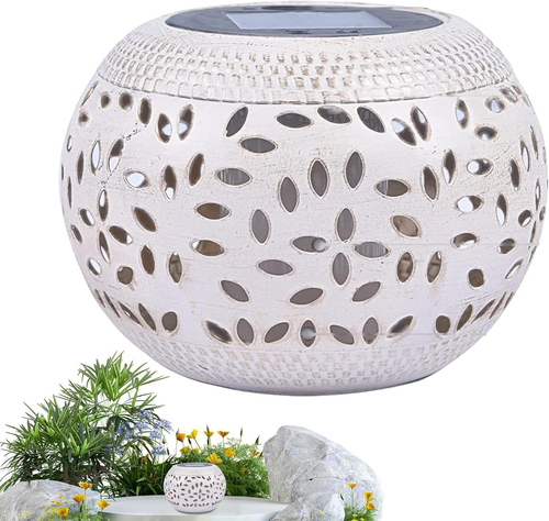 Lampada Solare Da Tavolo per Giardino Esterno | Lanterna Solar-E Da Giardino in - Foto 2 di 12