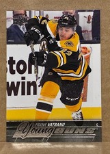 2015-16 Frank Vatrano Upper Deck Young Guns Rookie Card #455. rookie card picture