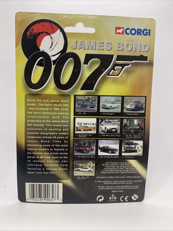 Corgi 1:64 99657 1970s Lotus Esprit From The Spy Who Loved Me James Bond 007 - Image 4 of 4