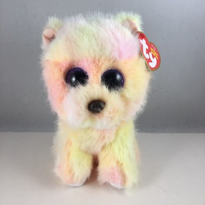 Ty Beanie Baby PALMER the 6'' Pomeranian Dog NEW 2026 Plush Stuffed Animal Toy