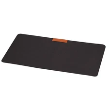 25x13" Desk Mat Protector, Soft Smooth Mouse Pad Writing Mat, Black