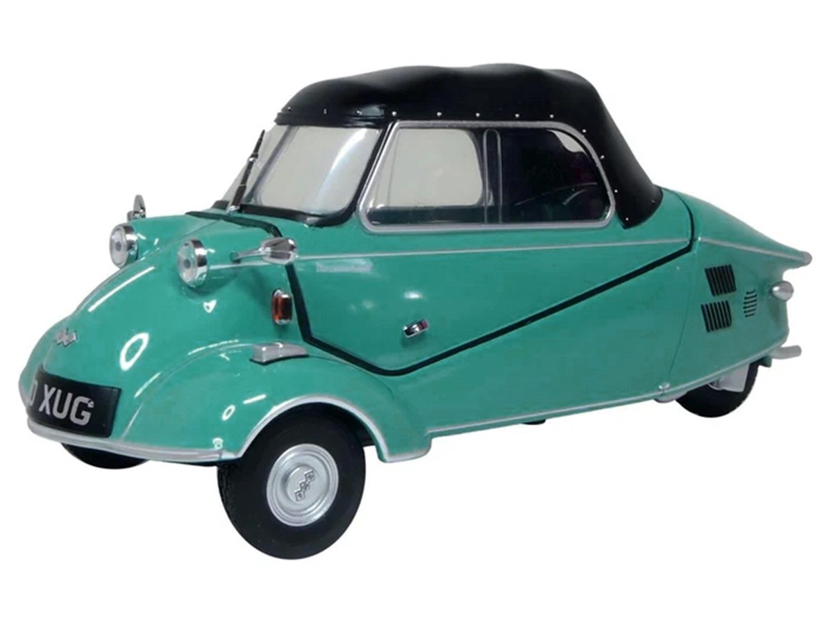 MESSERSCHMITT KR200 BUBBLE CAR TURKISH GREEN 1/18 OXFORD DIECAST