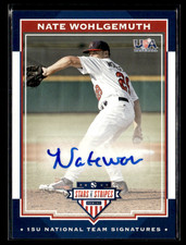 Nate Wohlgemuth 2017 Stars & Stripes Auto 52/199 #19
