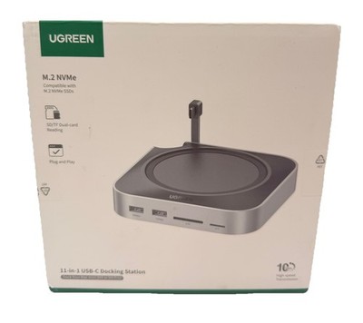 UGREEN 11-in-1  USB-C Docking Station| For Mac mini M4/M4 Pro M.2 NVMe 8TB | New