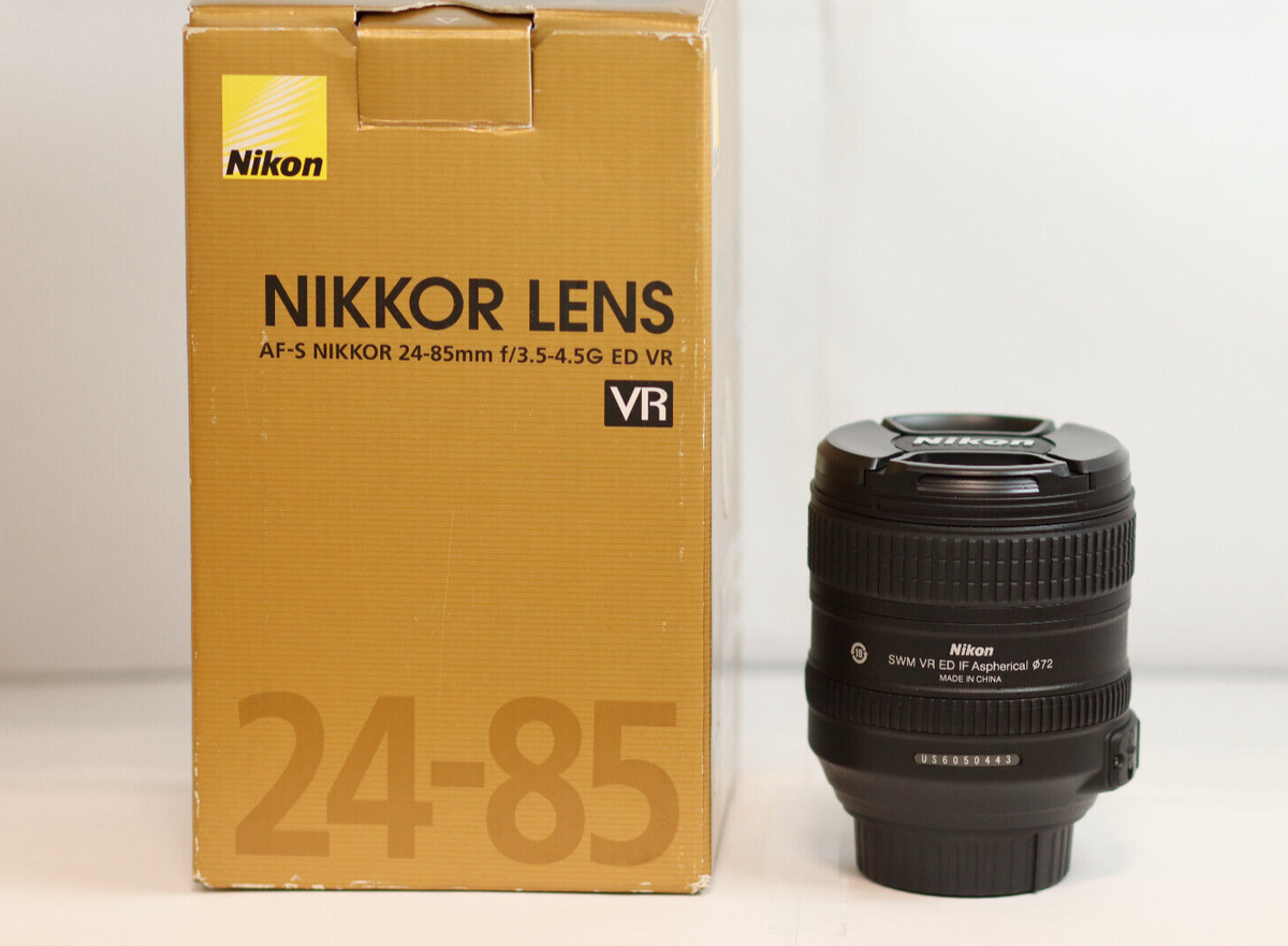 Nikon AF-S NIKKOR 24-85mm f/3.5-4.5G ED VR Lens *NEW* | eBay