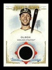 2020 Topps Allen & Ginter #FSRB-MO Matt Olson Full-Size Relics B