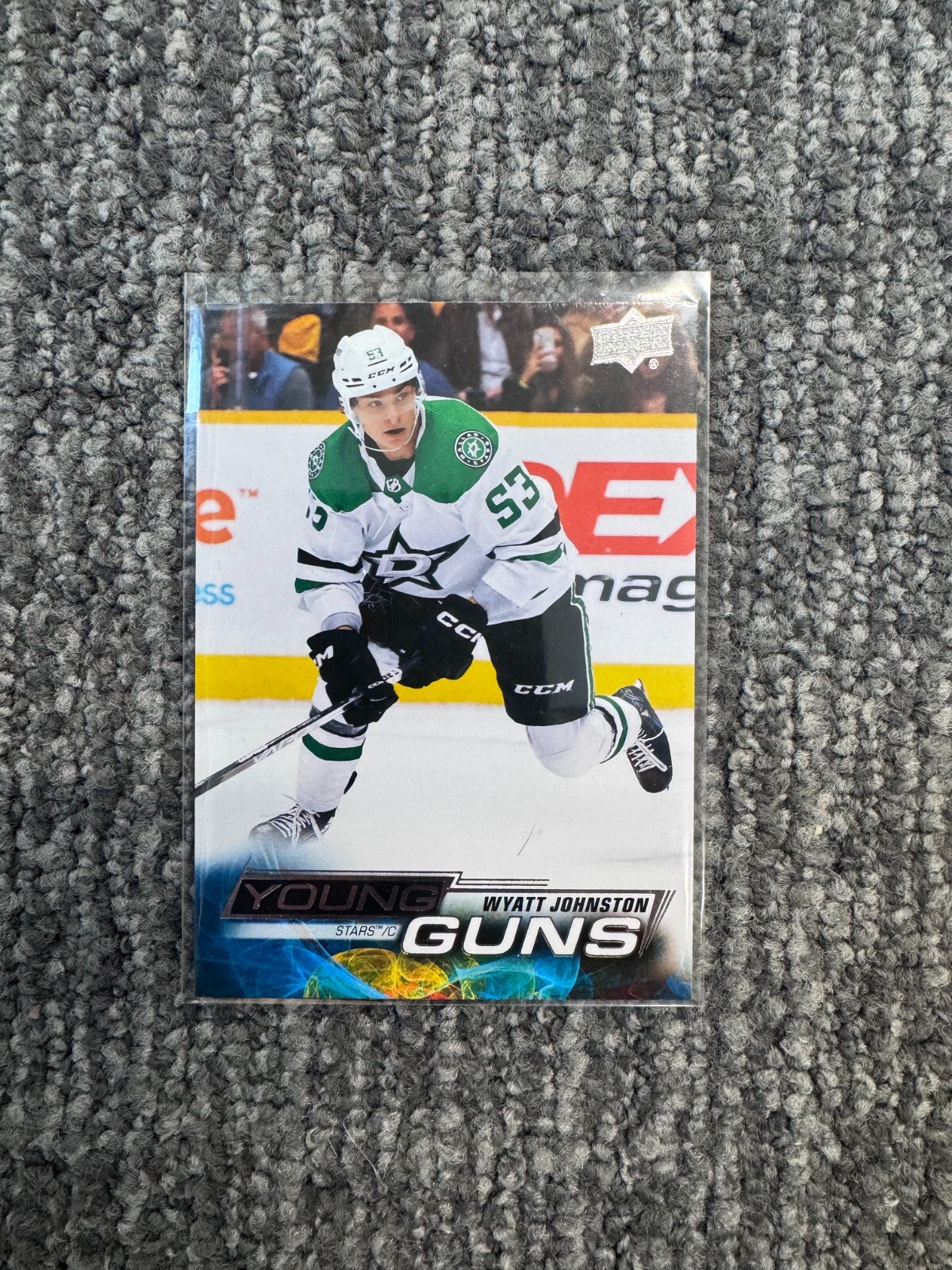 2022 UPPER DECK Wyatt Johnston #459 Young Guns Dallas Stars NRMT