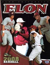 2008 ELON PHOENIX BASEBALL MEDIA GUIDE