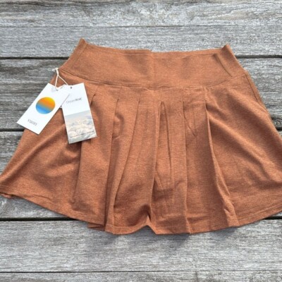 vuori Halo Performance Skirt Palo Santo Heather size XL NWT