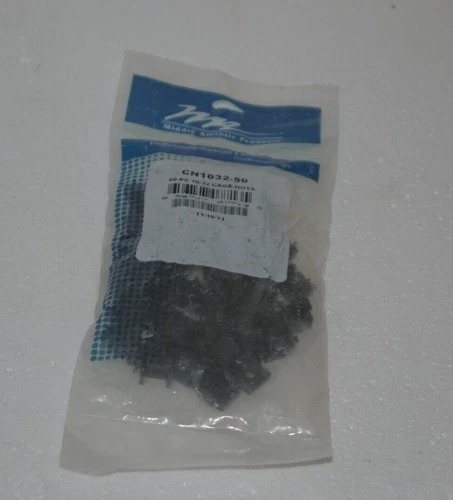 Middle Atlantic CN1032-50 Cage Nuts 10/32" 50-Pieces Server Rack Rail New
