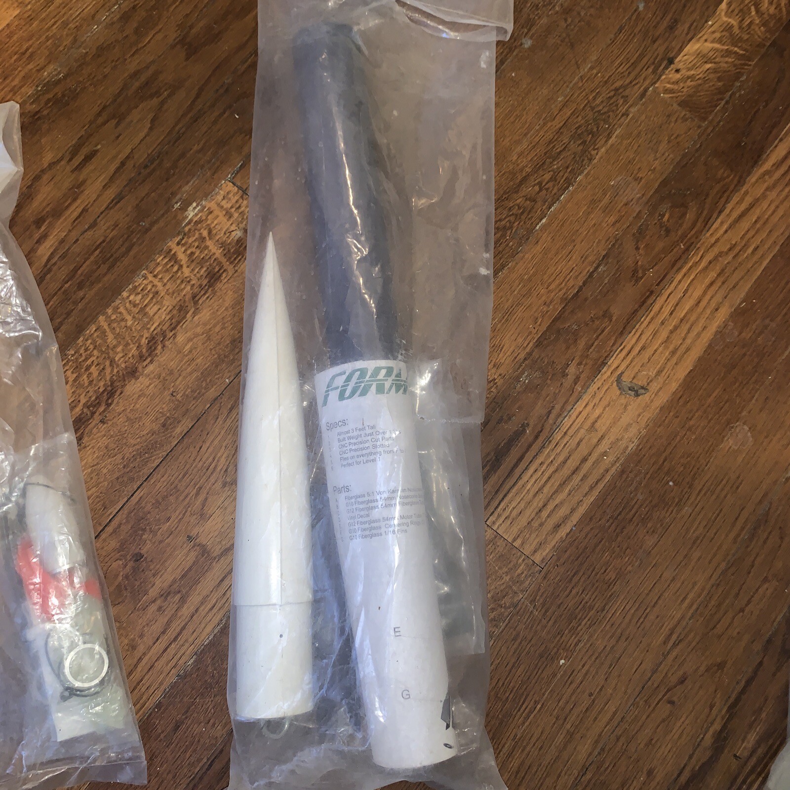 5 Fiberglass Rocket Kits Green gorilla, AGM 33, Wildman Intercepto, 2