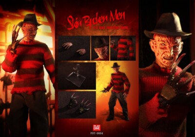 Pre-order Play One twelve POT-0004 1/12 Skin Broken Men Freddy