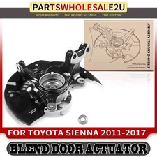 Front Left Wheel Hub Bearing Steering Knuckle Assy for Toyota Sienna 2011-2017