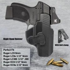 EC9S Holster w/ Belt Clip For Ruger lc9s LC9 lc380 EC9S Ruger lc9 Tactical OWB