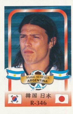 346 MATIAS ALMEYDA # ARGENTINIEN KARTE WM 2002 REYAUCA
