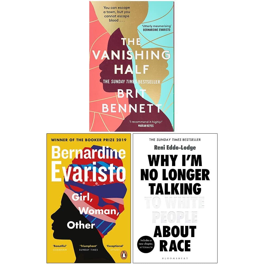 Vanishing Half Brit Bennett, Girl Woman Other, Why I’m No Longer 3 Books Set