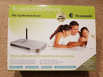 Dynamode ADSL WLAN Router WLAN Router - BR-6004W-G1