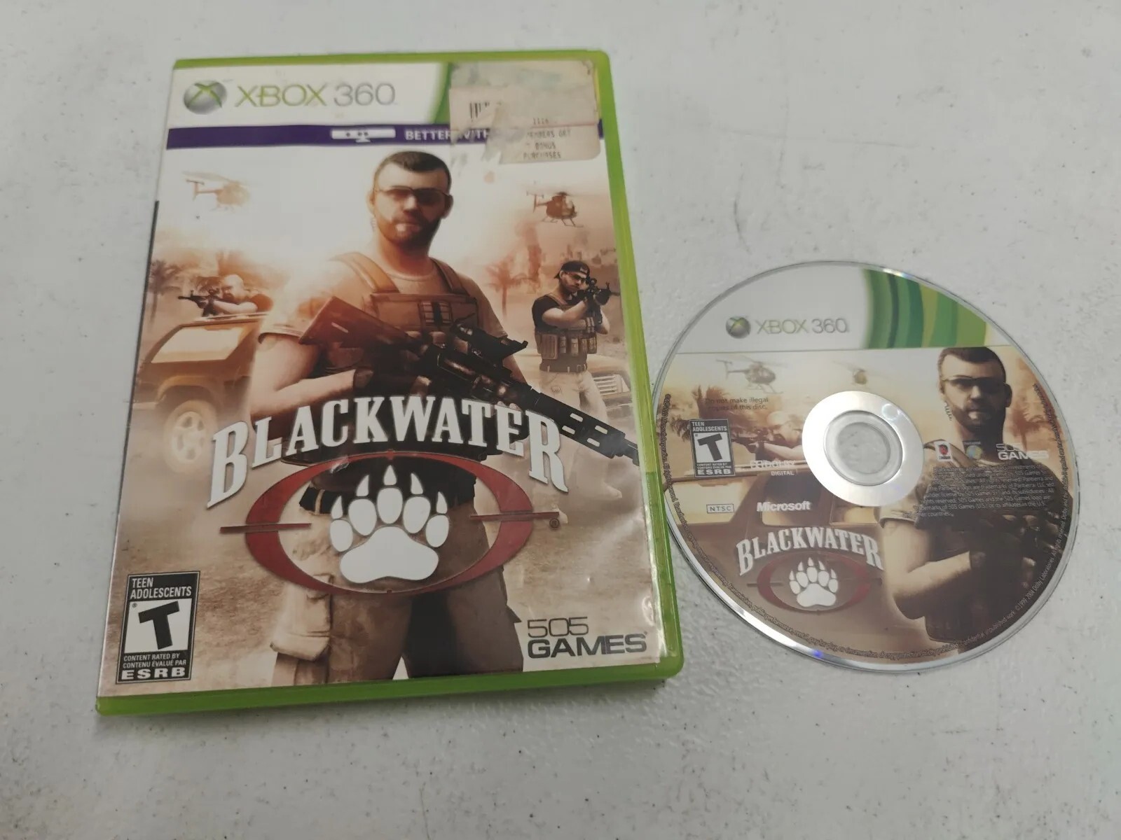Blackwater (Microsoft Xbox 360, 2011) No Manual Tested 812872011448 eBay