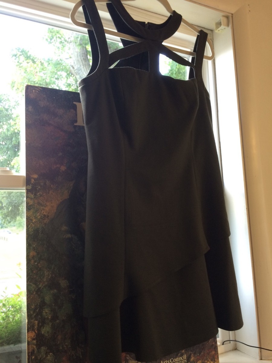 Jay Godfrey dress green algae 34 in from top to bottom (M) | eBay