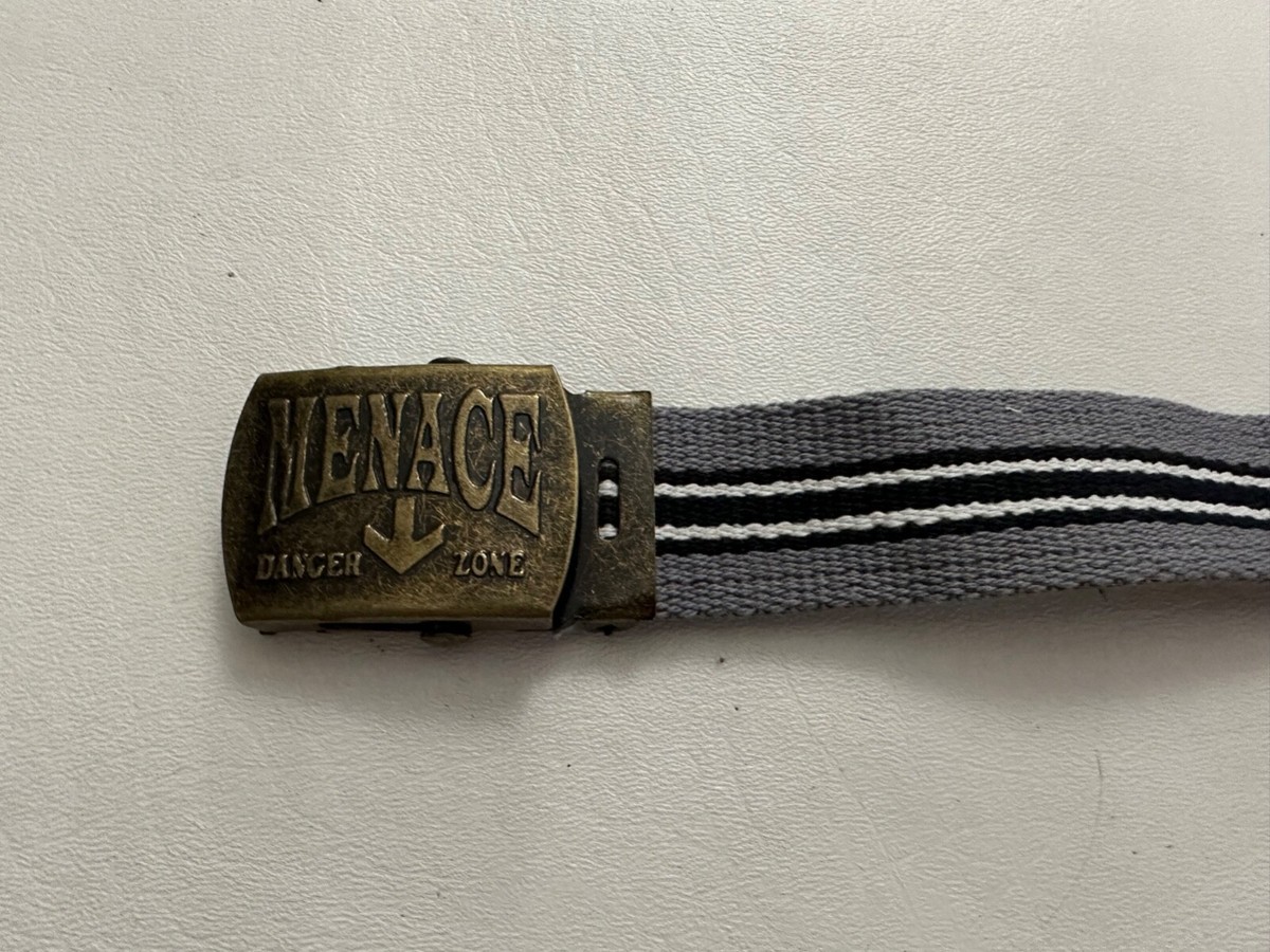 小物 ERL dangerous belt ERL Silver 'Dangerous' Belt ERL