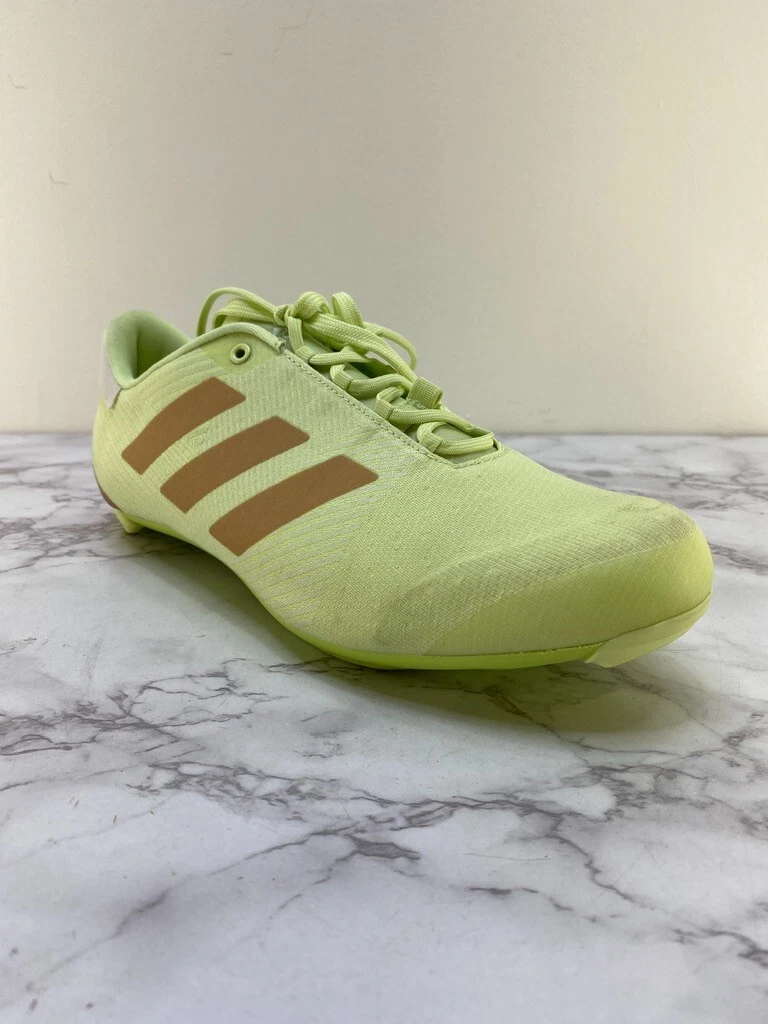Adidas The Road Cycling Shoes Unisex Lime Pulse Green Gold Unisex Size Multi New Adidas The Road Cycling Shoes Lime Pulse Green / Copper  main image 4