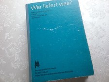 Wer liefert was ? Bezugsquellennachweis ,Einkauf in der DDR Messe v, 1975 selten