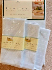 NEW Hampton Tablecloth 60" x 104" 12 Napkins Pale Lime Green