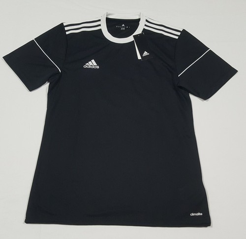 Adidas Mens Squadra 17 Training Top Men's Football Jersey Black BJ9173 |  eBay