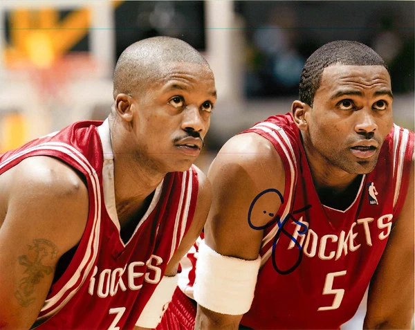 CUTTINO MOBLEY signed 8x10 photo HOUSTON ROCKETS eBay