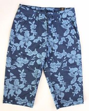 NWT LIMITED TOO - JUSTICE Blue Short Capri Bermuda Girls Summer Sz. 12