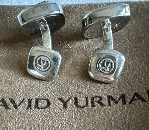 david yurman black diamond cufflinks - Picture 2 of 3