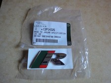 Jaguar Xf Xfr Xk Xkr S Type R Trunk Boot Wing Badge Emblem New Genuine