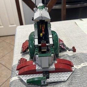 Lego Star Wars Slave 1 8097 2010 Release Incomplete NO Minifigs, Manuals & Box