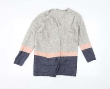 George Womens Grey Jacket Coatigan Size S