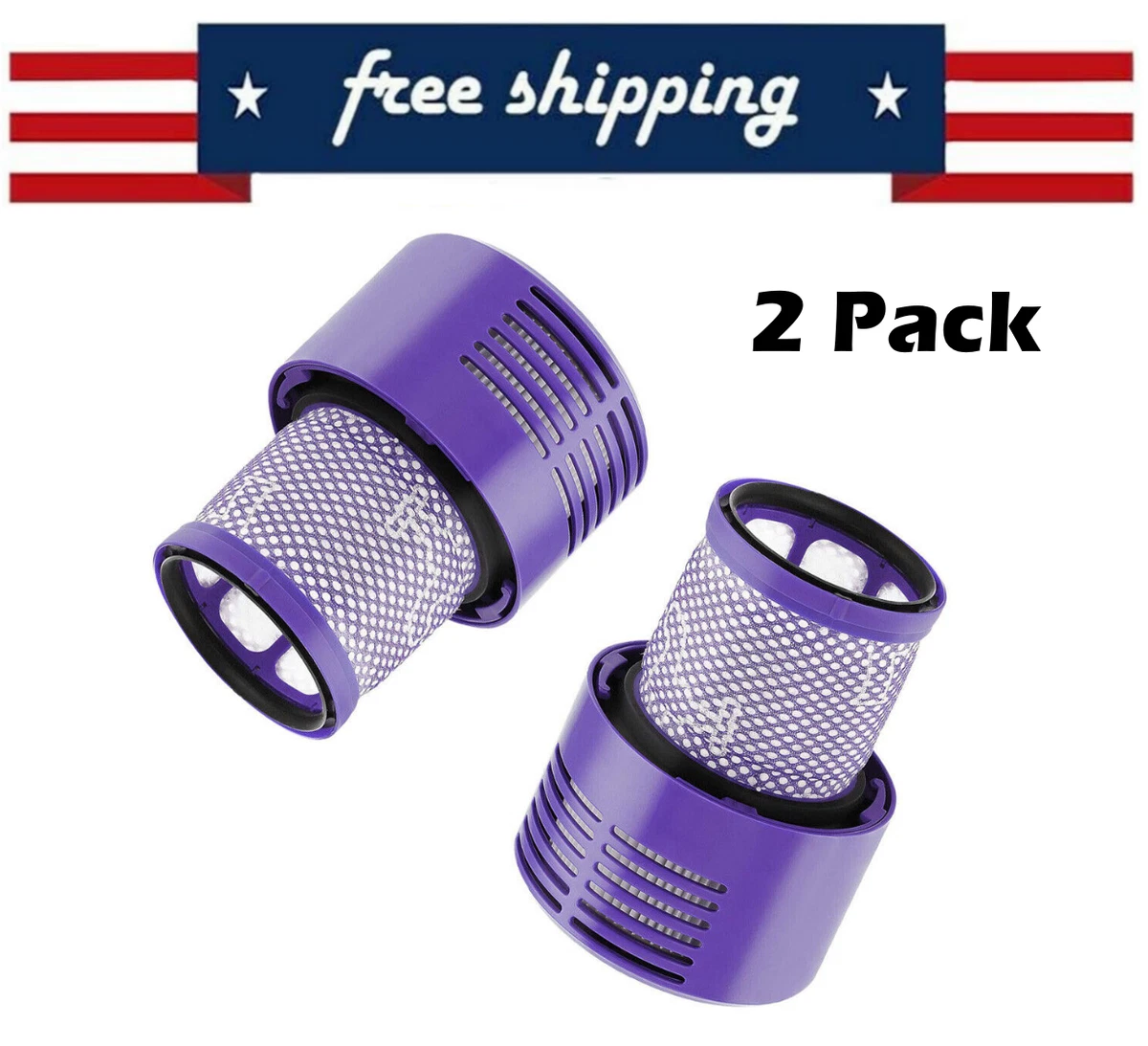2x HEPA Filter For DYSON Cyclone V10 SV12 Animal Absolute Clean Vacuum Cleaner