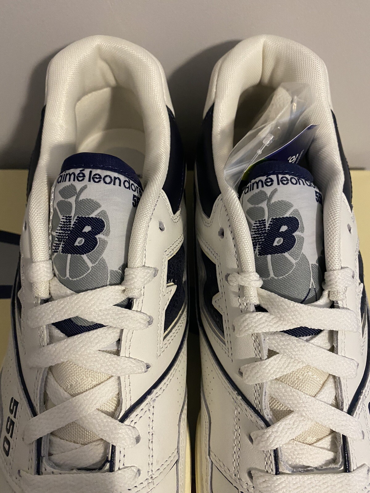 New Balance x Aime Leon Dore 550 Navy - Men’s 9.5, DS image 4
