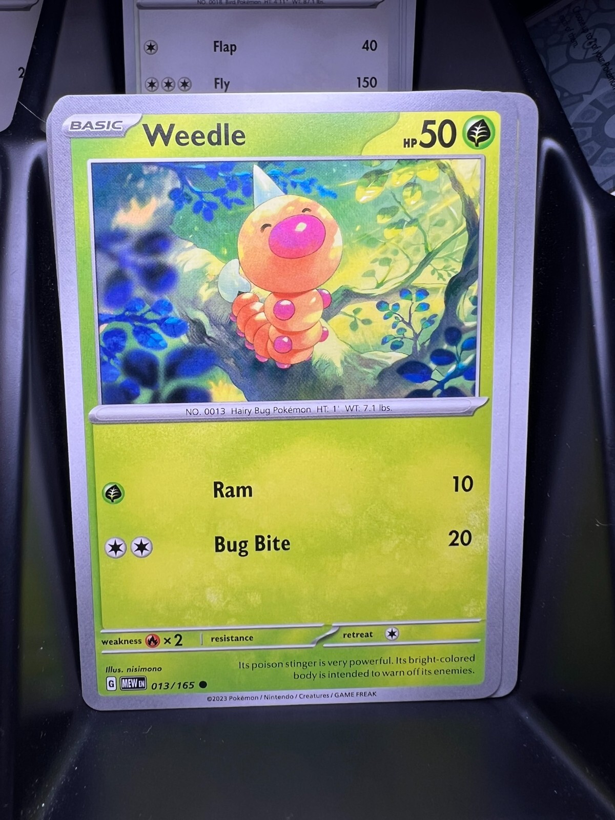 Weedle 013/165 Sv: Scarlet & Violet 151 Regular