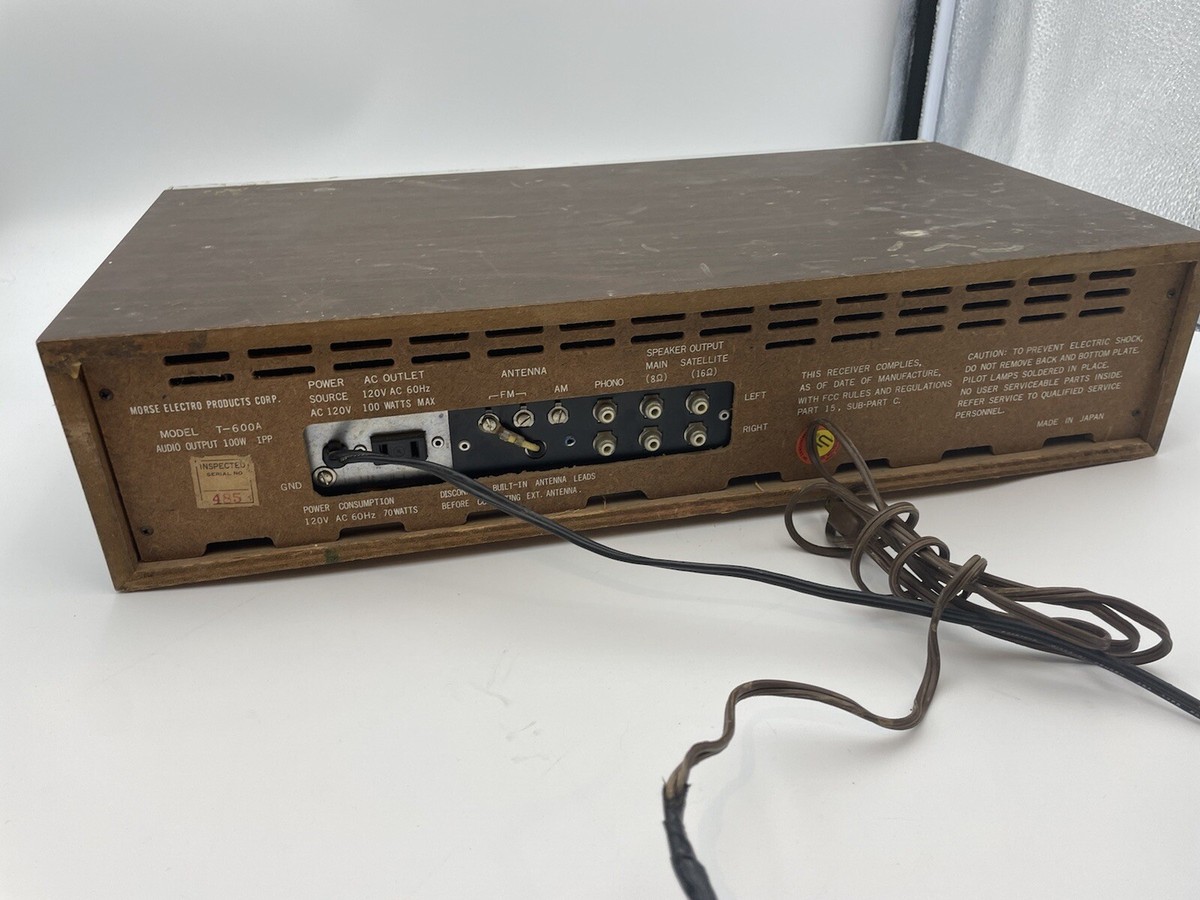VTG Electrophonic 8 track player T600 As Is! Parts *READ* | eBay