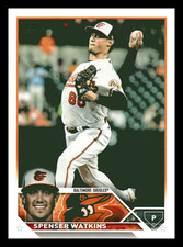 2023 Topps Series 2 Spenser Watkins  #393 Centered Mint