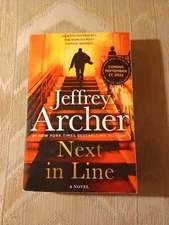 Next In Line By Jeffrey Archer ARC Uncorrected Proof Novel 2022 Paperback...