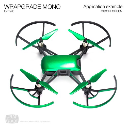 WRAPGRADE Skin Wrap für DJI Ryze Tello Drohne Zubehör / Full Wrap Aufkleber - Bild 22 von 42