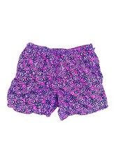 80  s Gotcha NEON Pink Grey GEOMETRIC Swim Trunks Nylon LOGO Beach SURFER Shorts