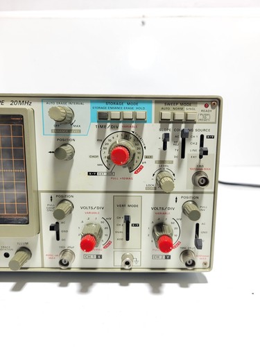 Kikusui COS5020-ST Storage Oscilloscope 20 MHz USED. - Picture 6 of 10
